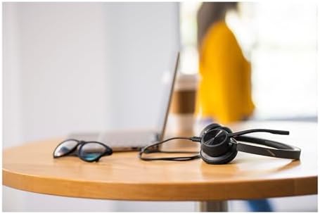 Poly - Voyager 4320 UC Wireless Headset + Charge Stand (Plantronics) - Headphones with Boom Mic - Connect to PC/Mac via USB-A Bluetooth Adapter, Cell Phone via Bluetooth - Works with Teams, Zoom &More - Image 3